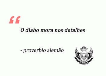 Citação - Provérbio Alemão