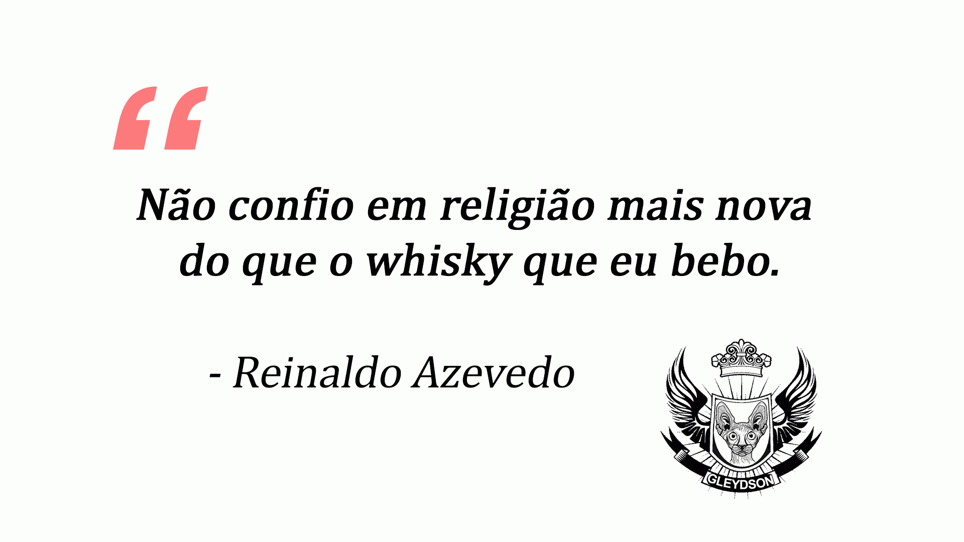 Citação - Reinaldo Azevedo