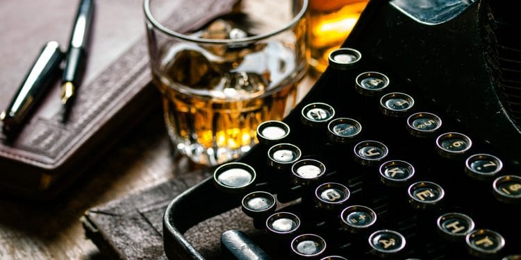 Ghost Writer com Whisky