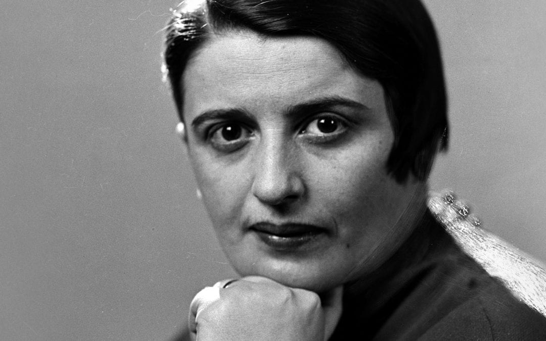 A escritora Ayn Rand