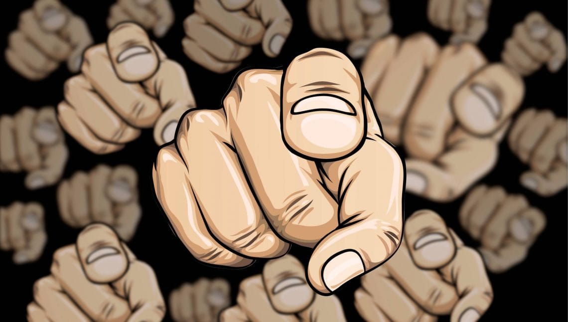 “Não foi culpa minha!”. Então, de quem é a culpa?