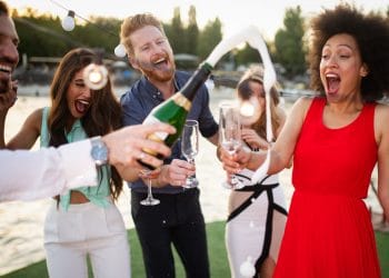 Grupo de pessoas felizes