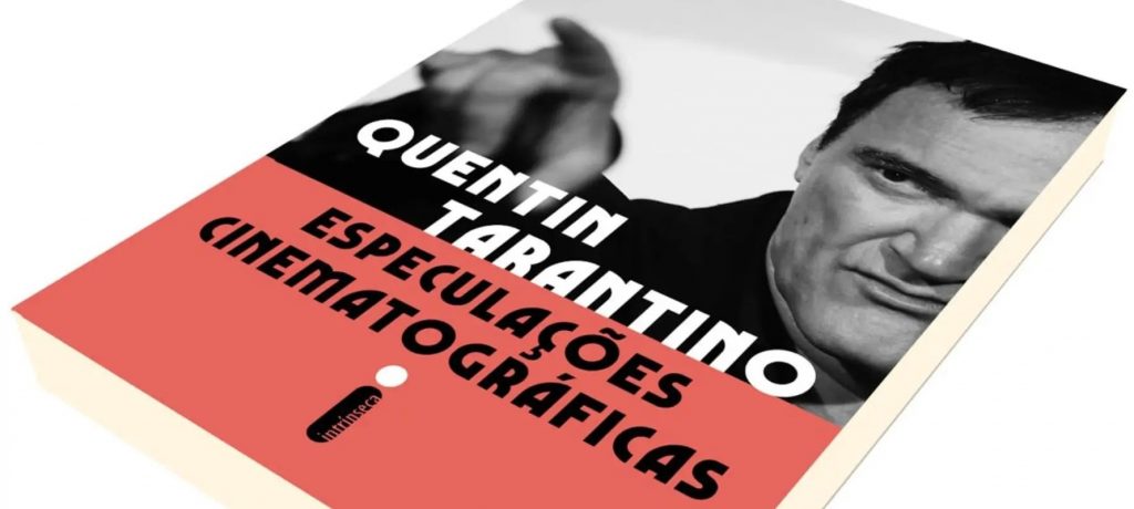 Capa do livro de Quentin Tarantino "Especulações Cinematográficas"