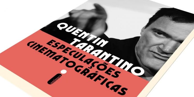 Capa do livro de Quentin Tarantino "Especulações Cinematográficas"