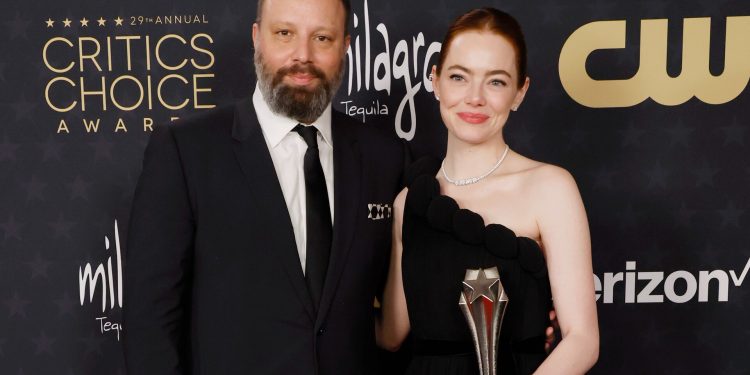Yorgos Lanthimos e Emma Stone