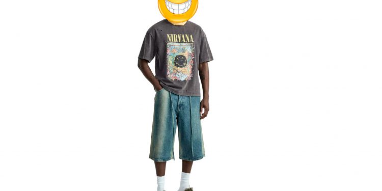 Camisa Grunge do Nirvana Zara