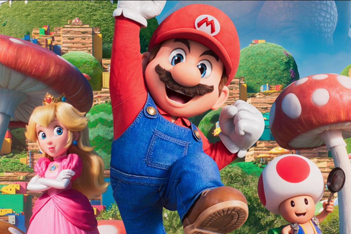 Cena do filme Super Mario Bros O Filme