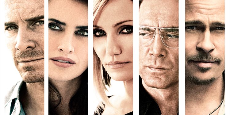 Pôster do filme O Conselheiro com elenco principal em destaque